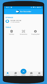 Xor Recorder: Screen recorder 1.0 APK + Мод (Unlimited money) за Android