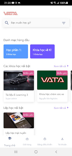 Android application Vataedu screenshort