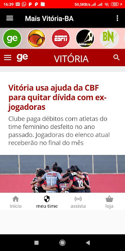 Android application Mais Vitória BA screenshort