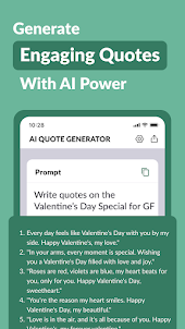 AI Quotes Generator, Writer