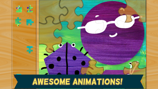 Screenshot of Shape Games for Kids: Puzzles
