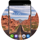 Highway Road theme: Landscape Wallpaper icon