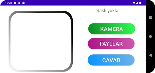 Android application Bitki Tanıma screenshort