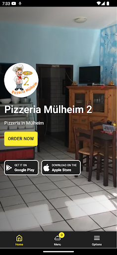 Android application Pizzeria Mülheim 2 screenshort