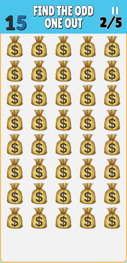 Find The Odd One Emoji Puzzle Screen 2
