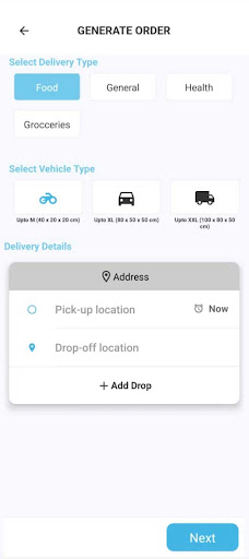 Parcel Pro Screen 3