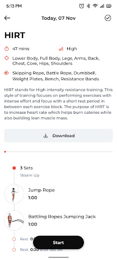 JFitVerse Coaching Screen 3