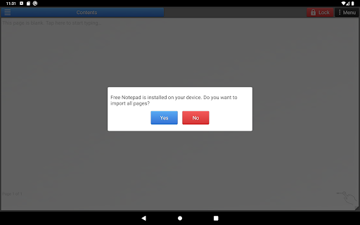 Screenshot of Notepad Pro