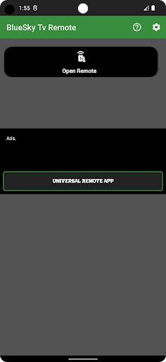 Android application Remote Control for BlueSky screenshort