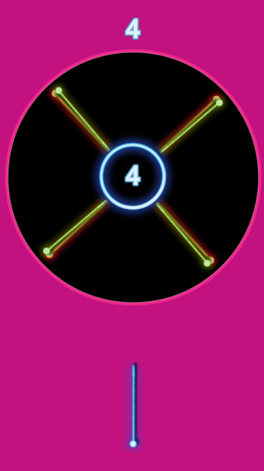 Android application Laser AA wheel screenshort