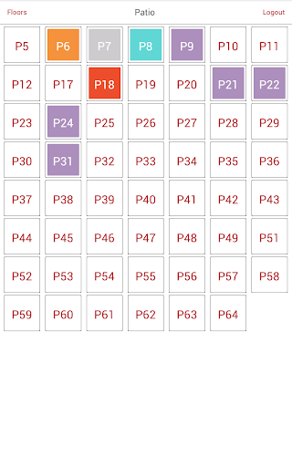 Rezku Table Manager Screen 2