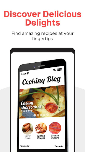 Android application Brightermeal - Yummy Recipes screenshort