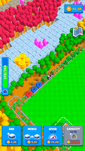 Train Miner: Idle Railway Game - Simulation - games