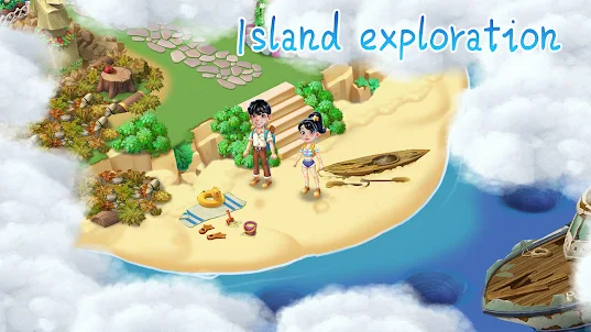 Dreamy Island - Merge puzzle