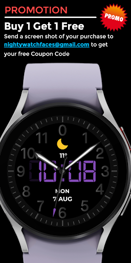 Tenight - watch face screenshot 4