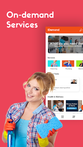 Android application iDemand screenshort