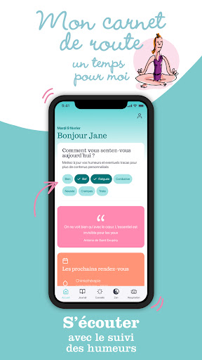 Android application Mon Carnet de Route screenshort