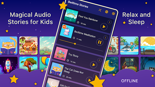 Bedtime Audio Stories for Kids MOD APK (Subscription Unlock) 1