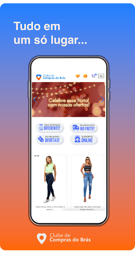 Android application Clube de Compras do Brás screenshort