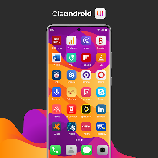 Cleandroid UI poster-3
