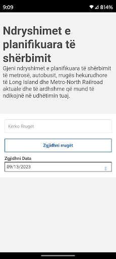 Android application MTA Shqip screenshort