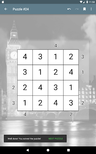 Skyscrapers Number Puzzle Prem screenshot 4