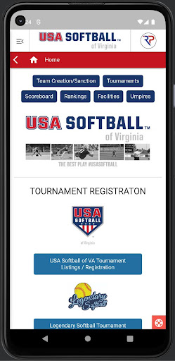 USA Softball of VA Screen 3