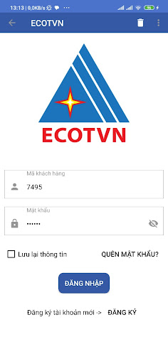 Android application Ecotvn screenshort