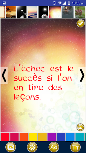 Pensées Positives & Citations Screen 2