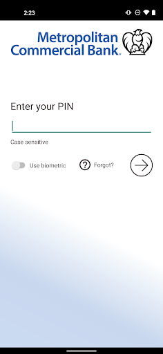 Android application Metropolitan Soft Token screenshort