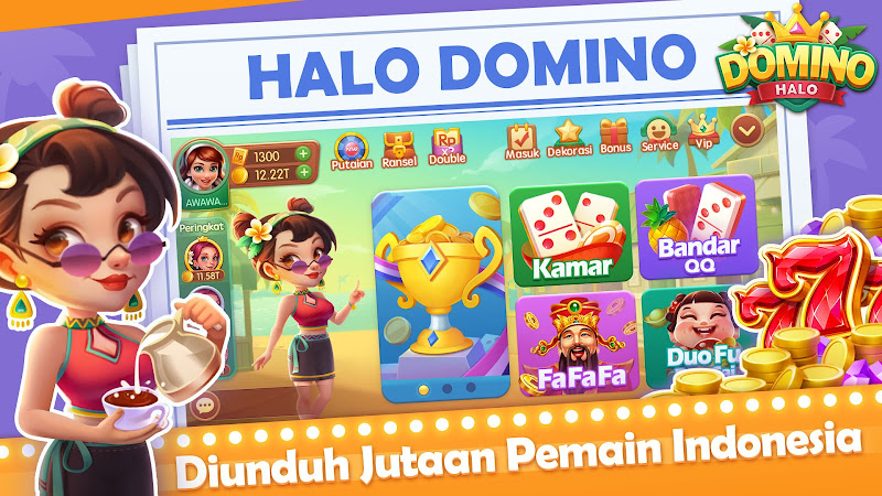 Halo Domino-QiuQiu Gaple slots - Latest version for Android - Download APK