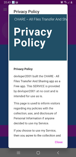 CHARE - All Files Transfer And Sharing