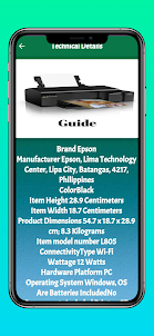 Epson l805 Printer Guide