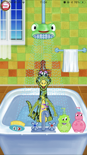Dino Bath Dress Potty training Screen 2