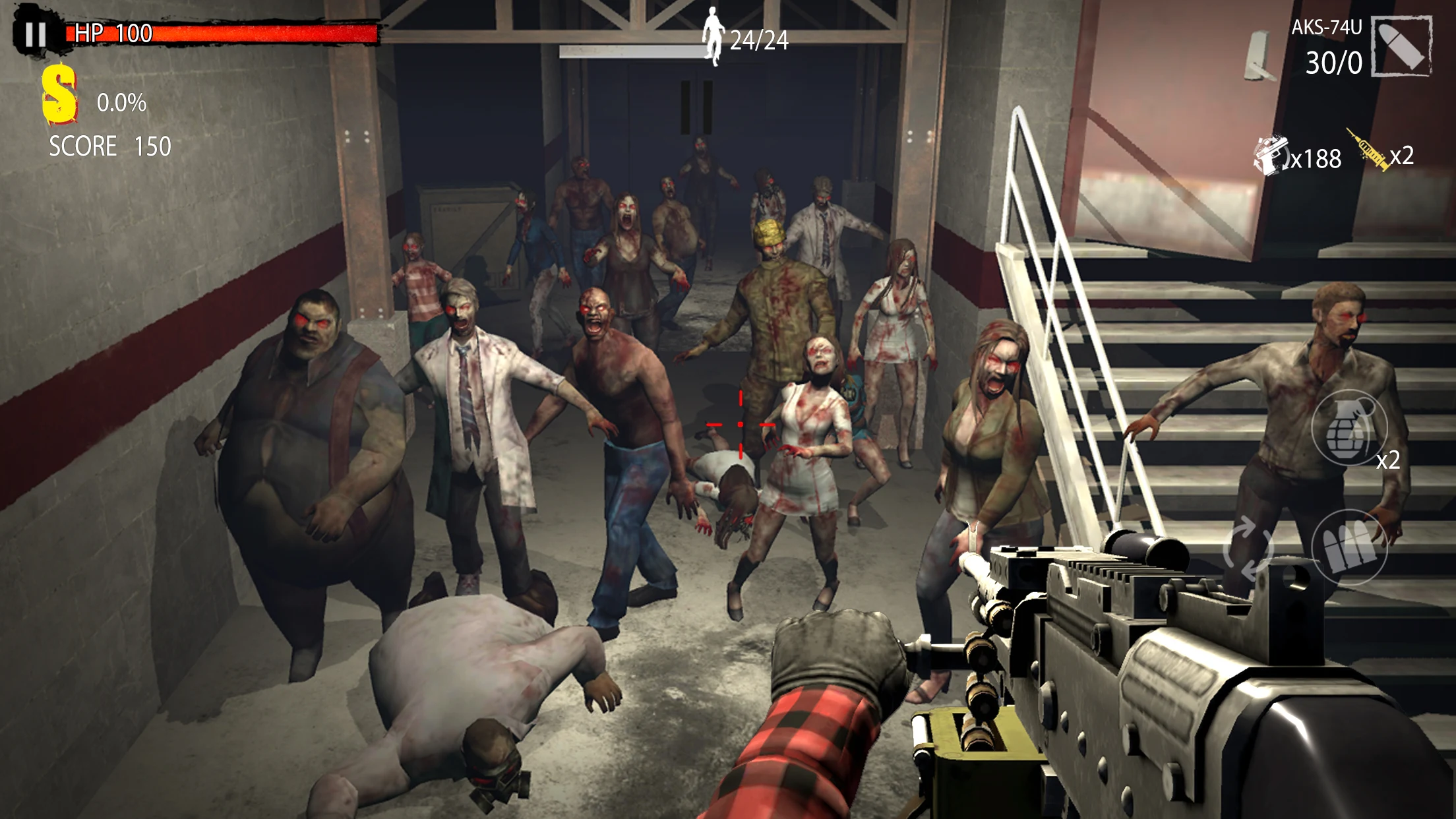 zombie hunter d-day mod apk unlimited money