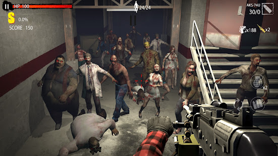 Zombie Hunter D-Day : Offline Shooting Game screenshots apk mod 2