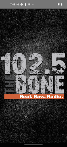 Android application 102.5 The Bone: Real Raw Radio screenshort