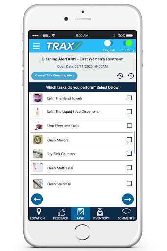TRAX Analytics Screen 3