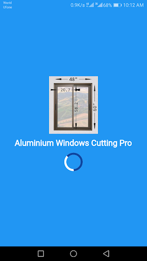 Android application Aluminum Windows Cutting Pro screenshort