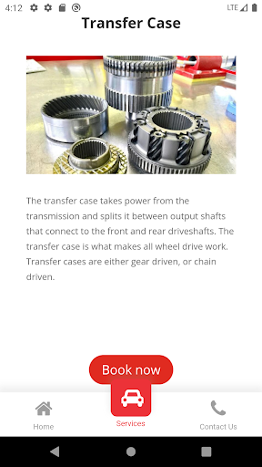 Red Carpet Auto Care Screen 3
