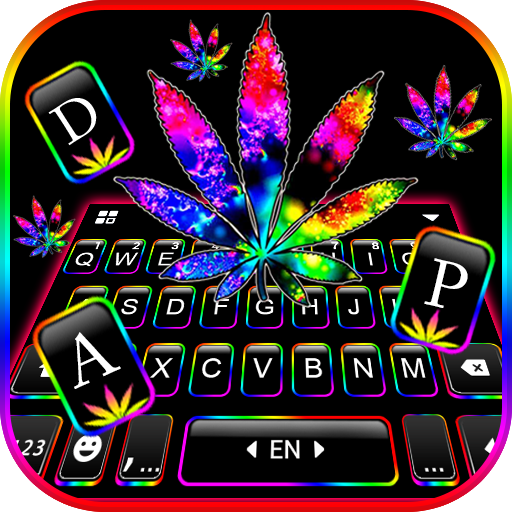 Colorful Weed Theme logo