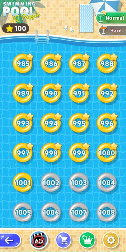 Screenshot of IQ Puzzles Swimming Pool