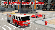 米国消防トラックシミュレーター-シティレスキューヒーローのおすすめ画像1