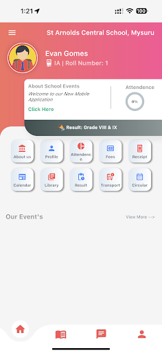 Android application Arnolds Mysuru screenshort