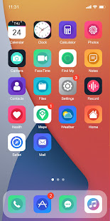 Phone 13 Launcher, OS 15 for pc screenshots 1