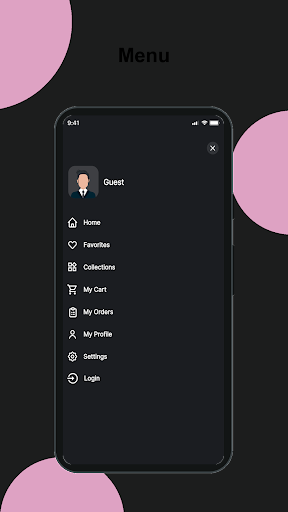 Android application Dalials screenshort