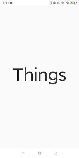 Android application ThingsConnect screenshort
