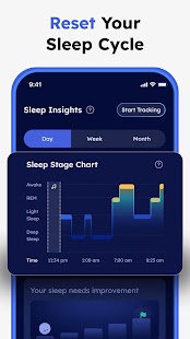 Calm Sleep Sounds & Tracker لقطة شاشة