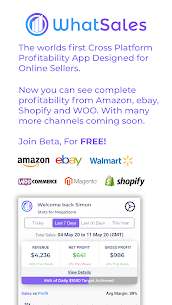 WhatSales | Profit App for Amazon, eBay & Shopify 1