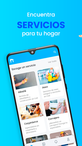 Android application Nexo Hogar screenshort